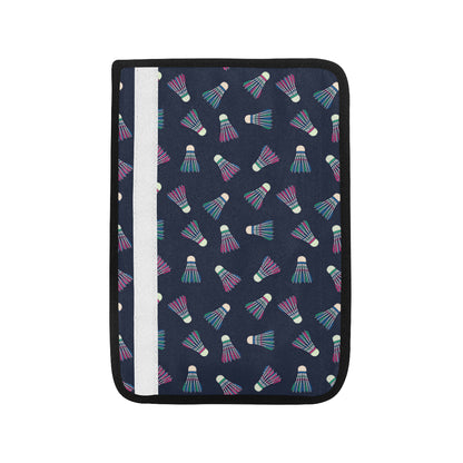 Badminton Ball Pattern Print Design 02 Car Seat Belt Cover