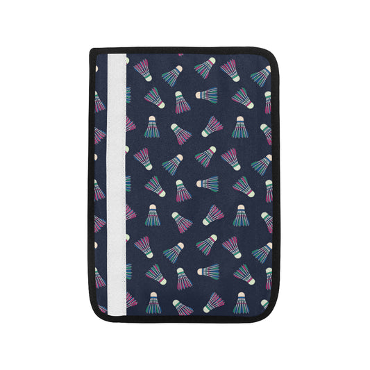 Badminton Ball Pattern Print Design 02 Car Seat Belt Cover