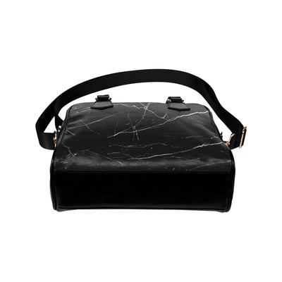 Marble Pattern Print Design 04 Shoulder Handbag