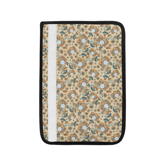 Camera Pattern Print Design 05 Car Seat Belt Cover