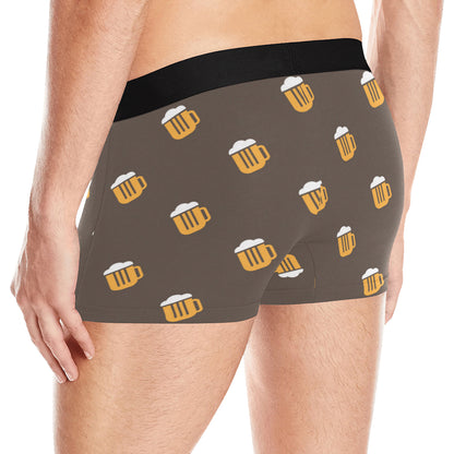 Beer Pattern Print Design 01 Men's Boxer Briefs