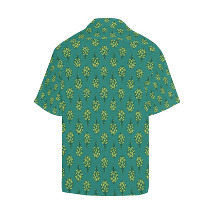 Artichoke Pattern Print Design 04 Men's Hawaiian Shirt