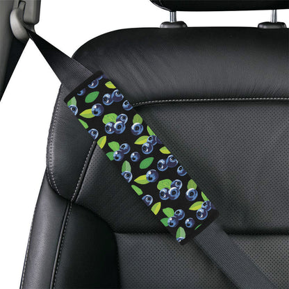 Blueberry Pattern Print Design BB03 Car Seat Belt Cover