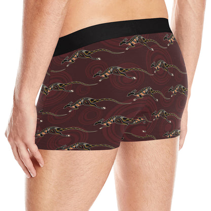 Kangaroos Pattern Print Design 05 Men's Boxer Briefs