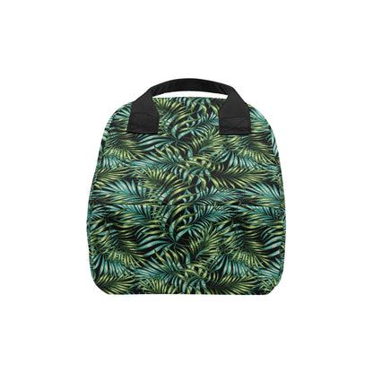 Tropical Flower Pattern Print Design TF08 Insulated Lunch Bag