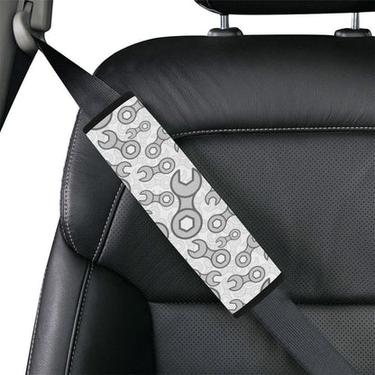 Mechanic Pattern Print Design 05 Car Seat Belt Cover