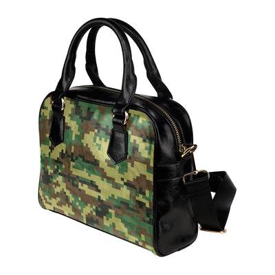 ACU Army Digital Pattern Print Design 02 Shoulder Handbag