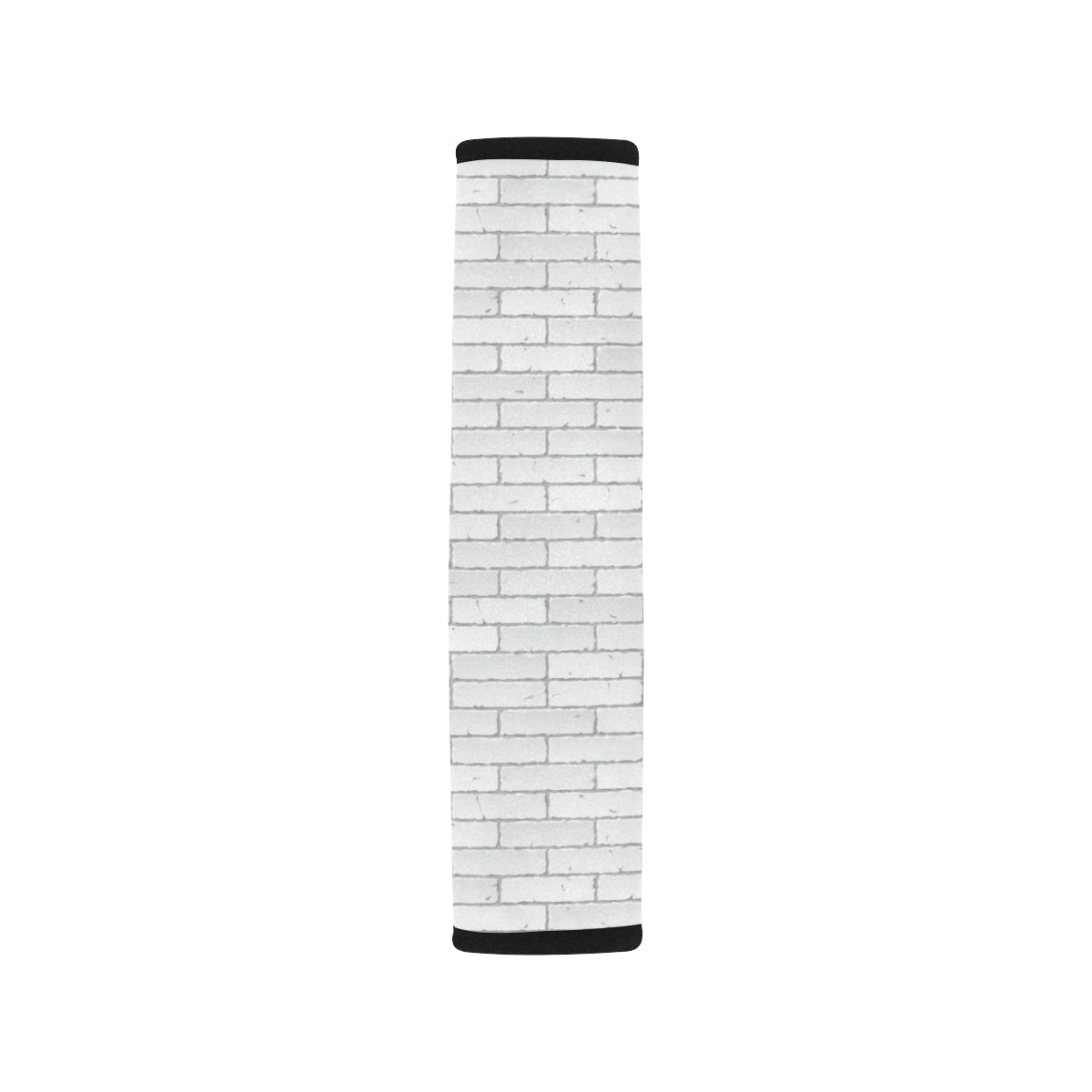 Brick White Pattern Print Design 03 Car Seat Belt Cover