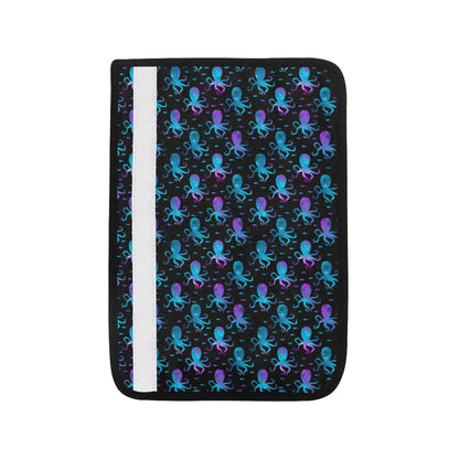 Octopus Blue Design Print Themed Car Seat Belt Cover