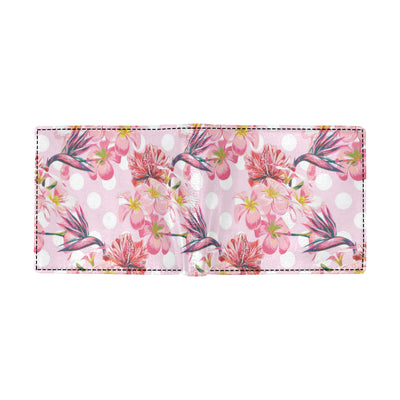 Bird Of Paradise Pattern Print Design BOP011 Men's ID Card Wallet