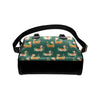 Llama Cactus Pattern Print Design 07 Shoulder Handbag