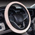 Marble Pattern Print Design 03 Steering Wheel Cover with Elastic Edge