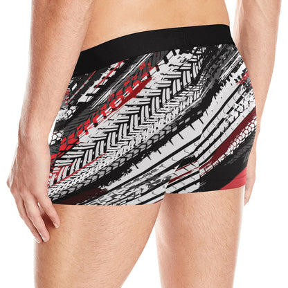 Racing Pattern Print Design A03 Men's Boxer Briefs