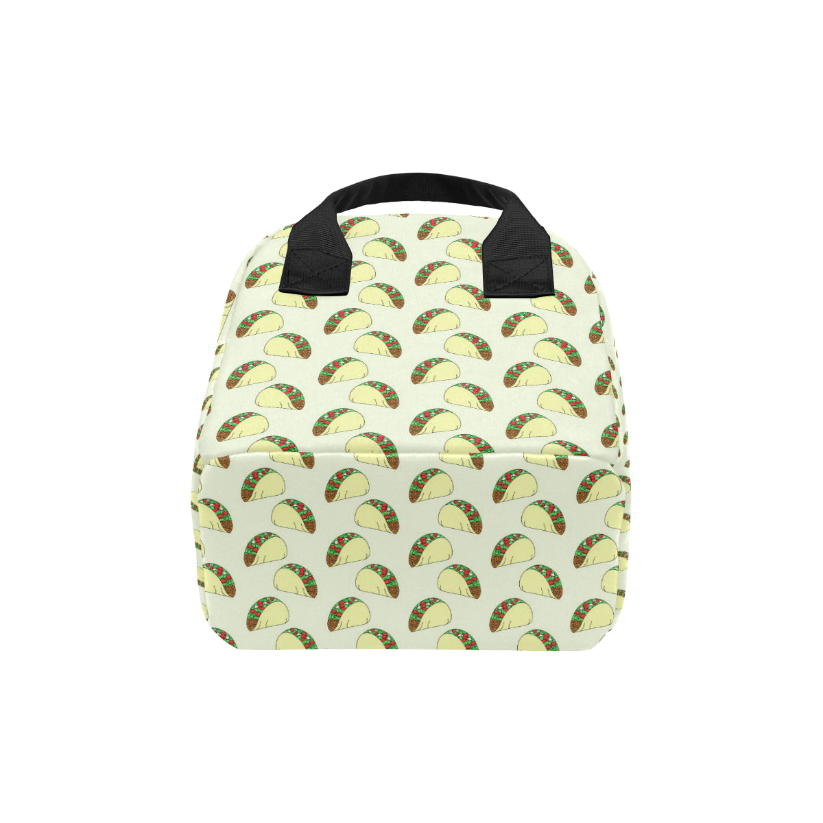 Taco Pattern Print Design TC05 Insulated Lunch Bag