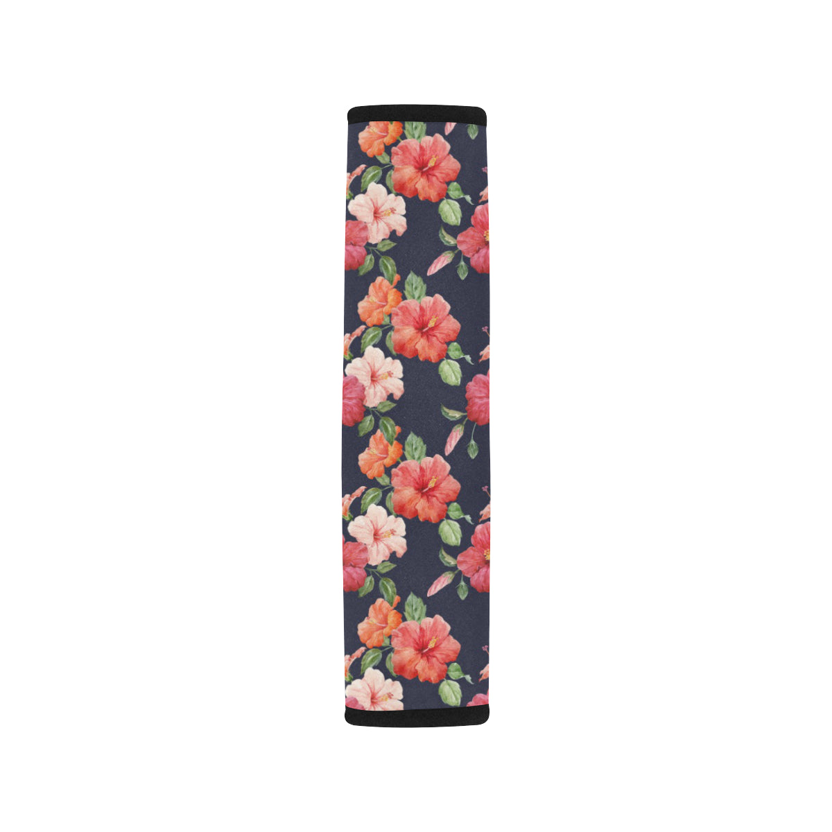 Tropical Flower Pattern Print Design TF020 Car Seat Belt Cover
