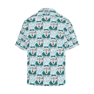 Alaskan Malamute Pattern Print Design 01 Men's Hawaiian Shirt