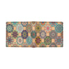 Boho Pattern Print Design 07 Men's ID Card Wallet