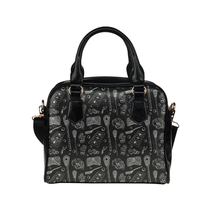 Lacrosse Pattern Print Design 01 Shoulder Handbag