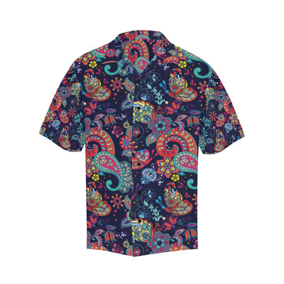 Paisley Boho Pattern Print Design A06 Men's Hawaiian Shirt