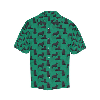 Belgian Sheepdog Pattern Print Design 01 Men's Hawaiian Shirt