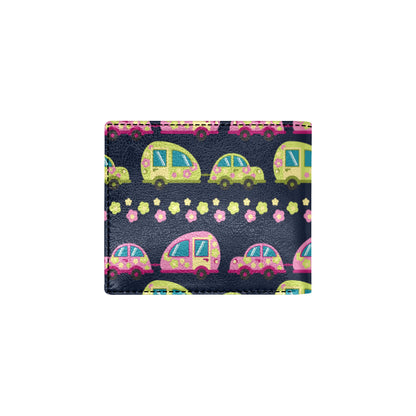 Camper Cute Camping Design No 3 Print Men's ID Card Wallet