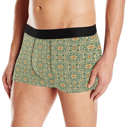 Cross Pattern Print Design 01 Men's Boxer Briefs