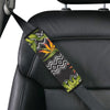 Bird Of Paradise Pattern Print Design BOP07 Car Seat Belt Cover