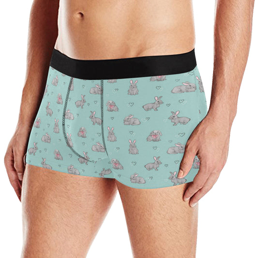 Bunny Pattern Print Design 02 Men's Boxer Briefs