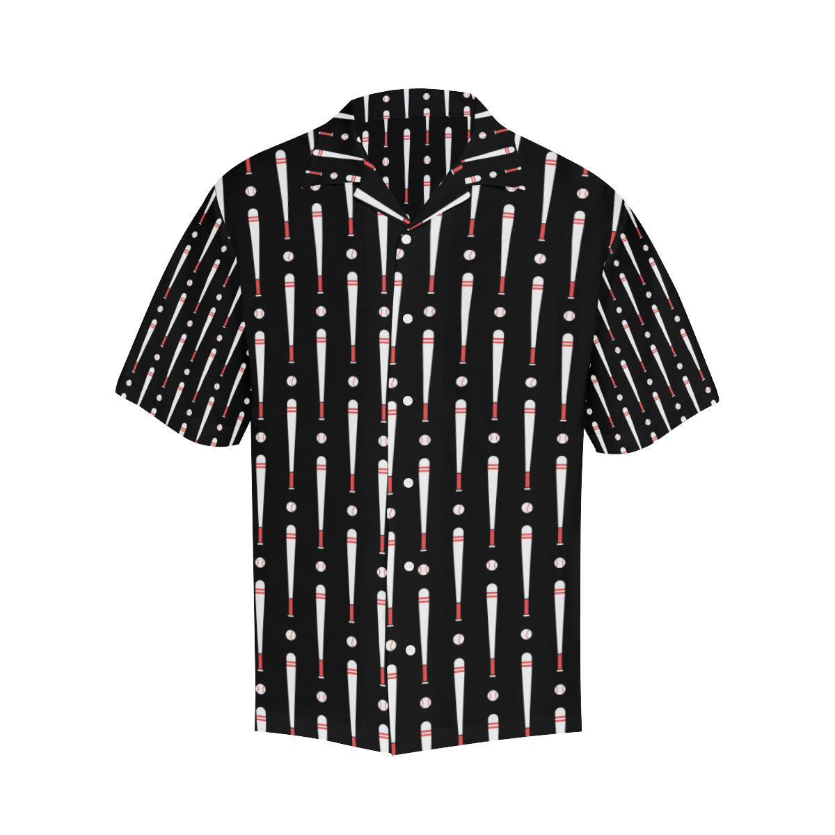 Baseball Pattern Print Design 03 Men's Hawaiian Shirt
