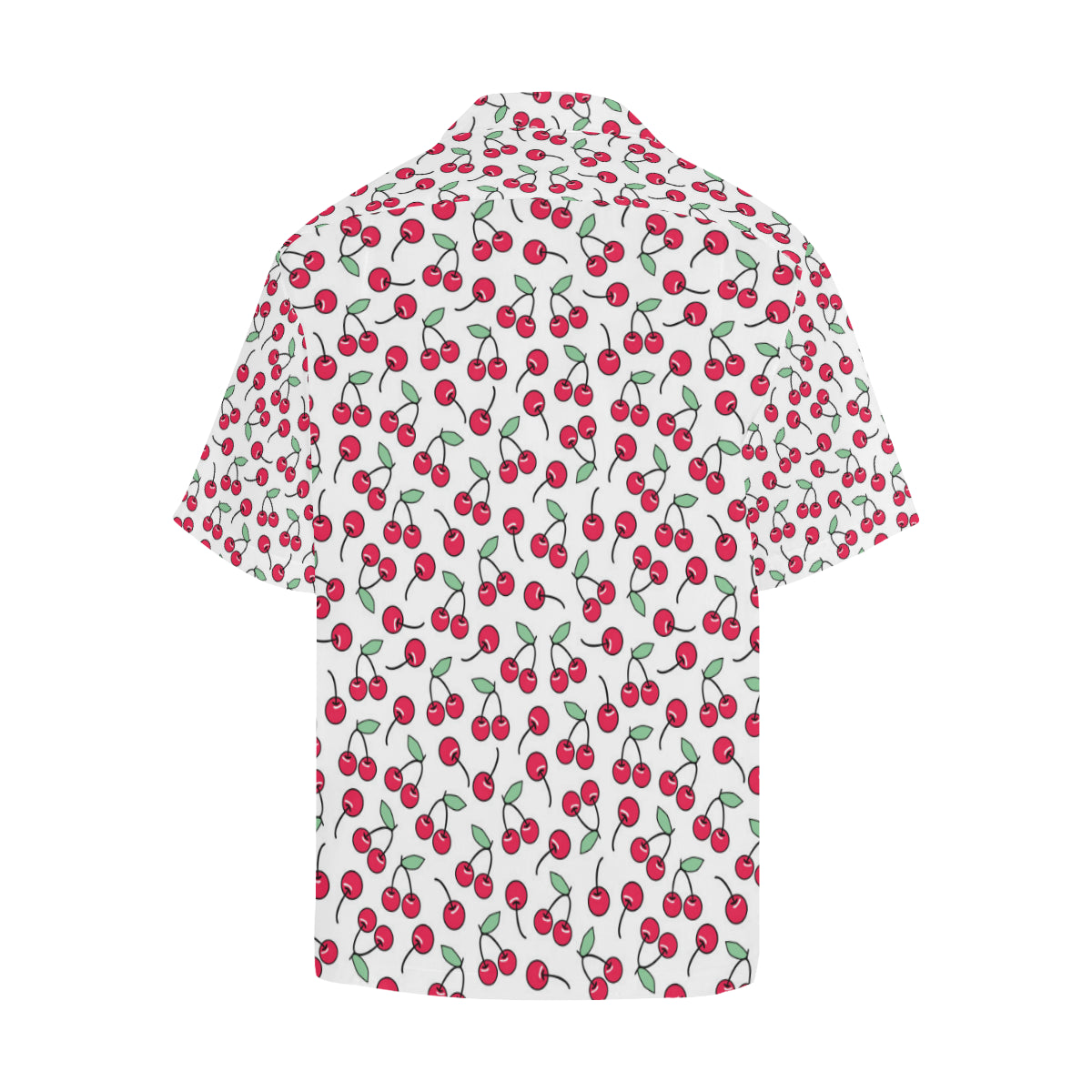 Cherry Pattern Print Design 03 Men's Hawaiian Shirt