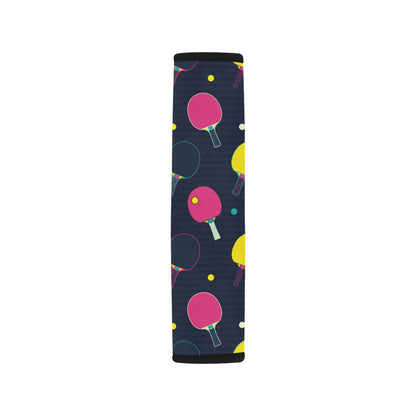 Ping Pong Pattern Print Design A04 Car Seat Belt Cover
