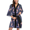 Bird Of Paradise Pattern Print Design BOP015 Women Kimono Robe