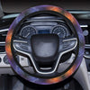 Chakra Eye Print Pattern Steering Wheel Cover with Elastic Edge