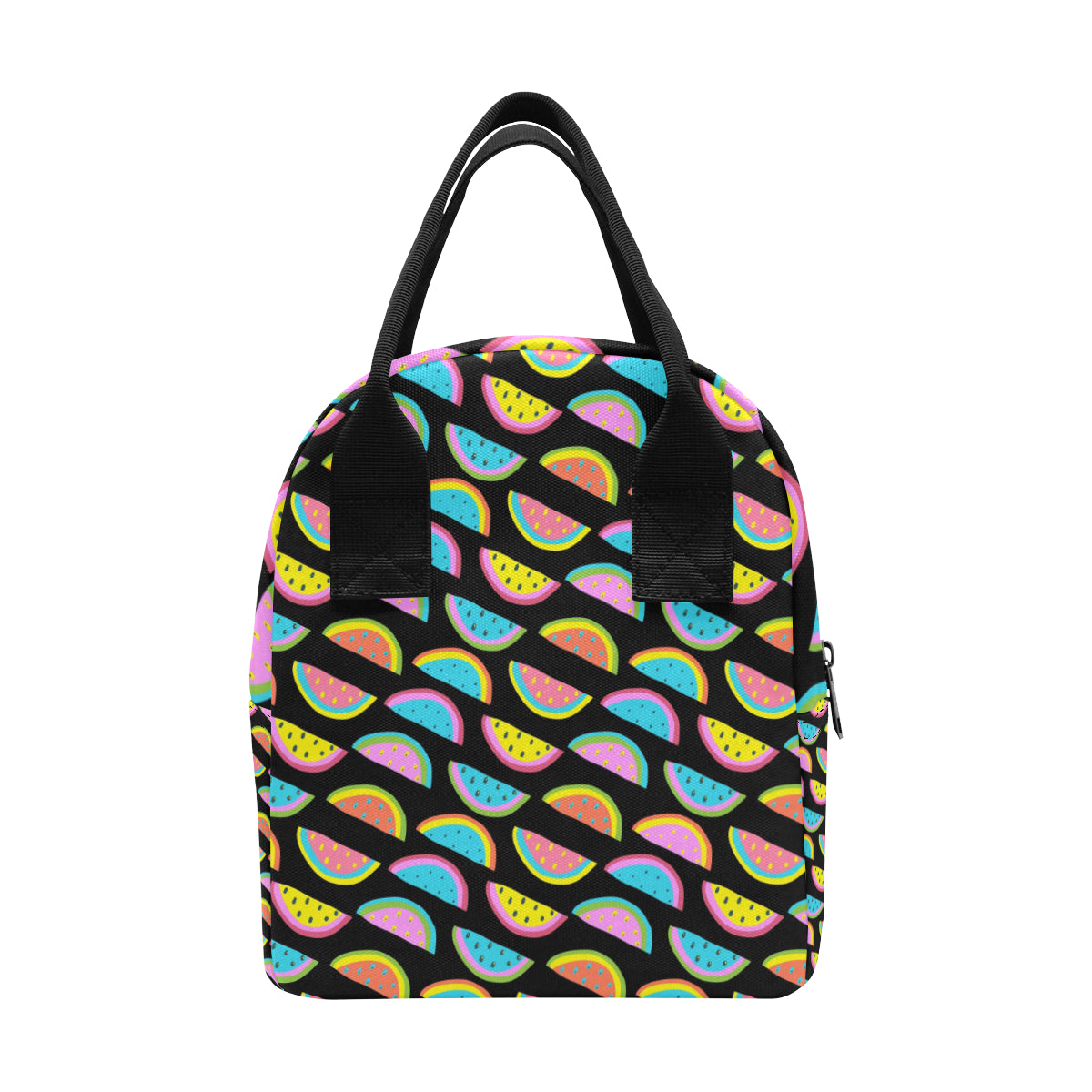 Watermelon Pattern Print Design WM08 Insulated Lunch Bag