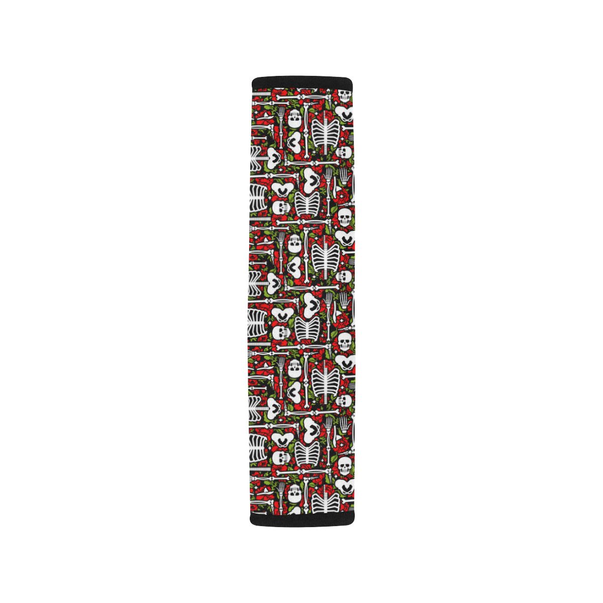 Skeleton Pattern Print Car Seat Belt Cover