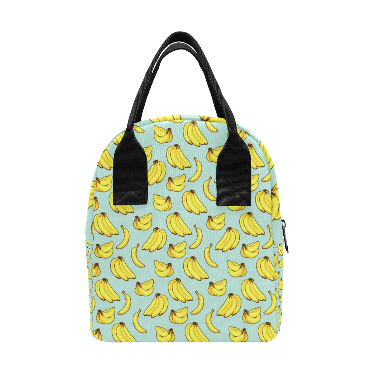 Banana Pattern Print Design BA04 Insulated Lunch Bag