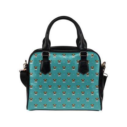 Boxers Pattern Print Design 03 Shoulder Handbag