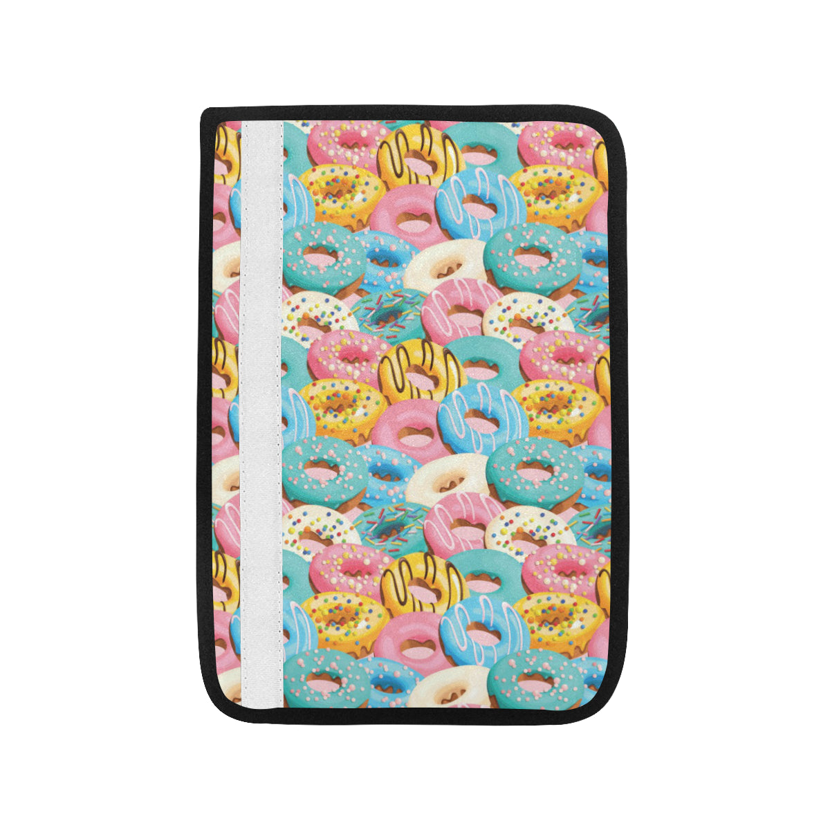 Donut Pattern Print Design DN01 Car Seat Belt Cover