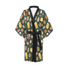 Agricultural Farm Print Design 02 Women's Short Kimono