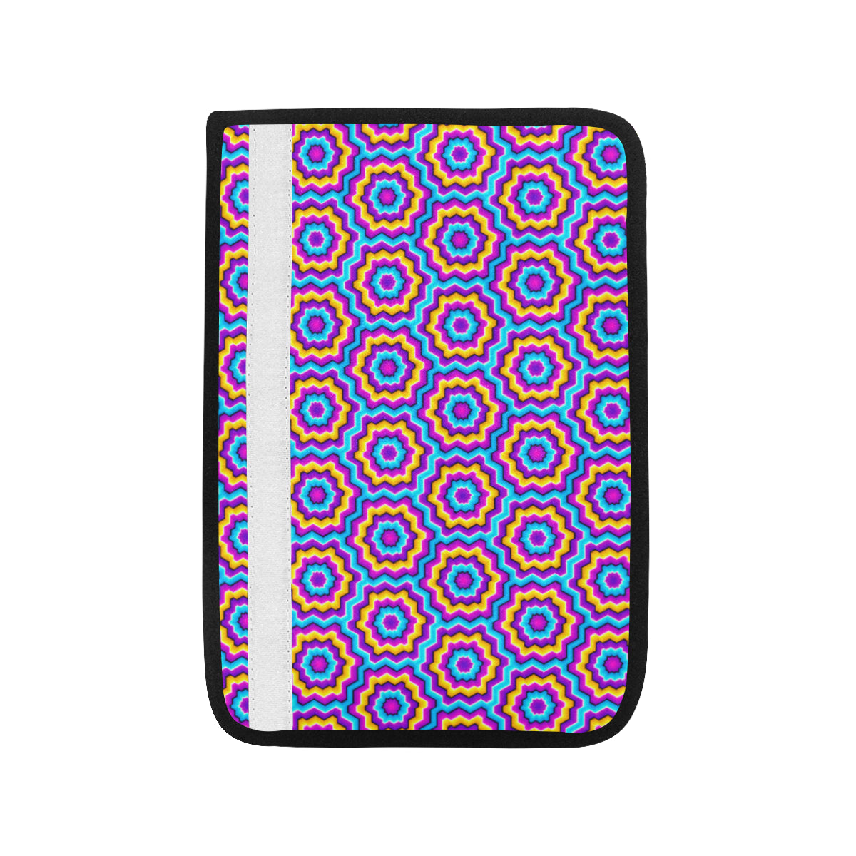 Optical illusion Techno Movement Car Seat Belt Cover