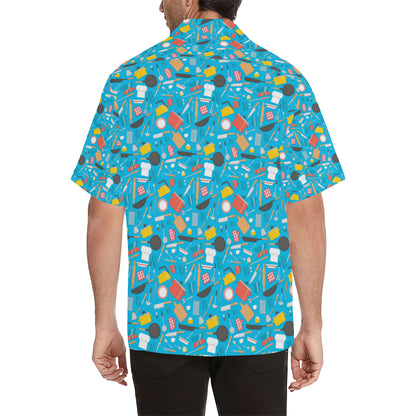 Cooking Kitchen Tools Pattern Print Design 03 Men's Hawaiian Shirt