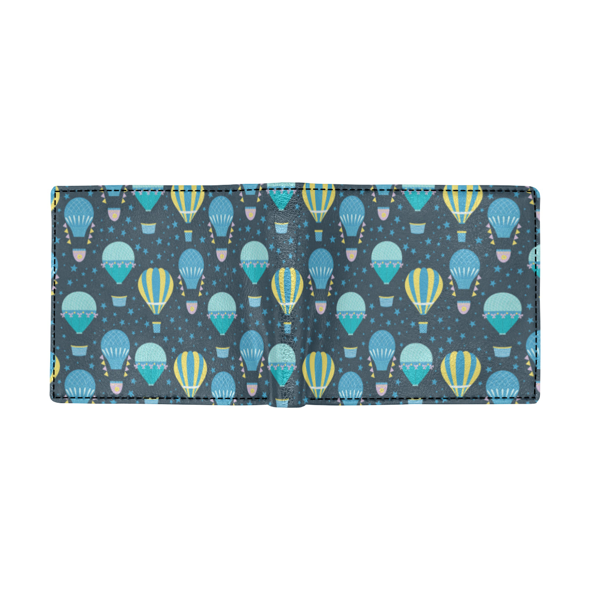 Ballon Pattern Print Design 06 Men's ID Card Wallet