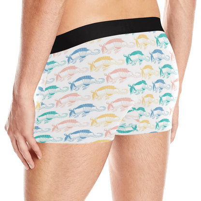 Armadillo Pattern Print Design 05 Men's Boxer Briefs