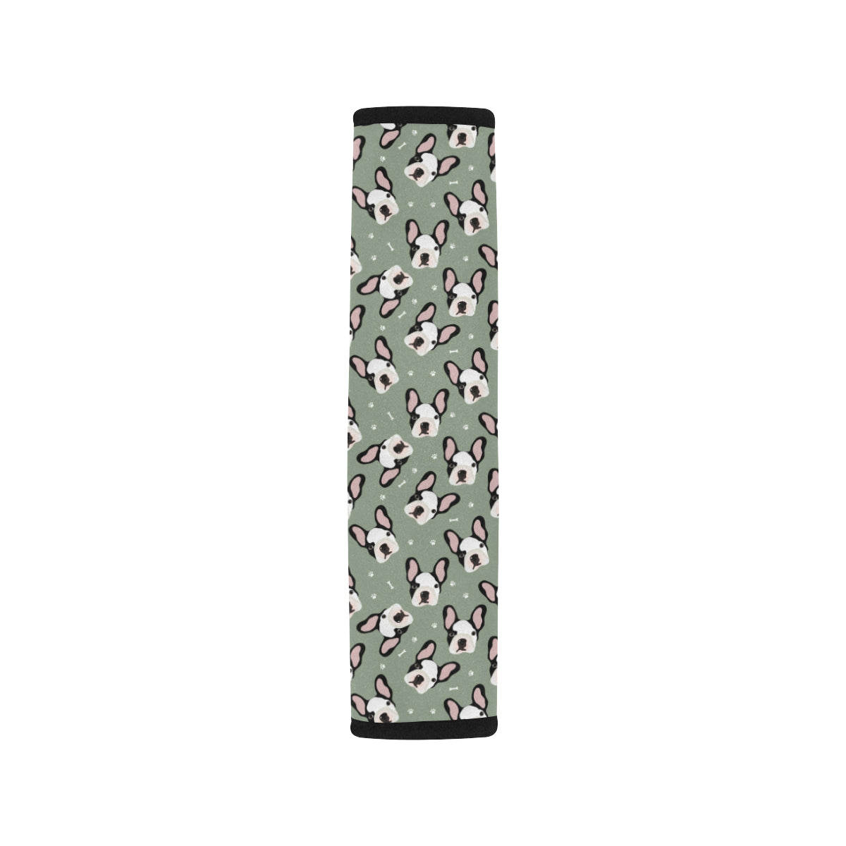 Boston Terrier Pattern Print Design 05 Car Seat Belt Cover