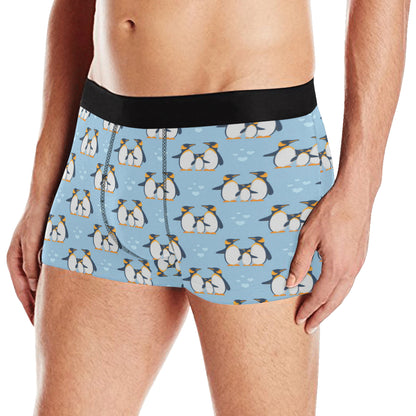 Penguin Pattern Print Design A04 Men's Boxer Briefs