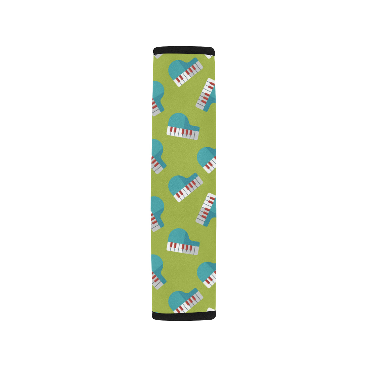 Piano Pattern Print Design 03 Car Seat Belt Cover
