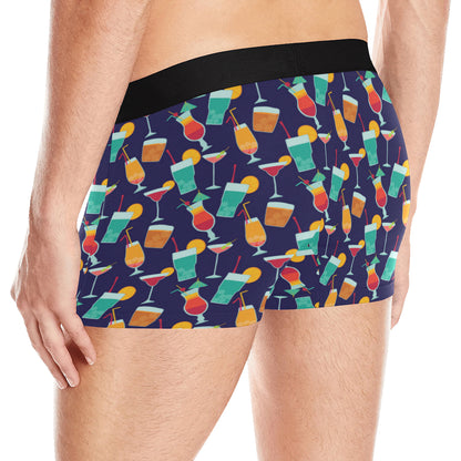 Cocktail Pattern Print Design 06 Men's Boxer Briefs