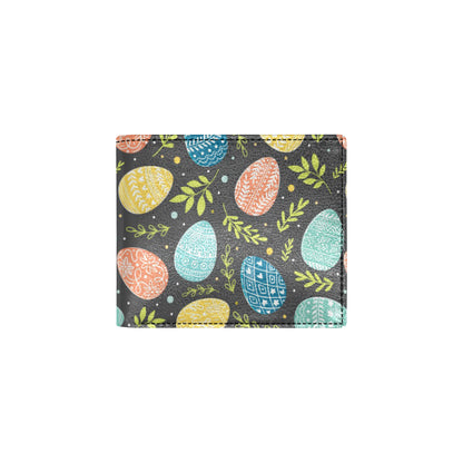 Easter Eggs Pattern Print Design RB01 Men's ID Card Wallet