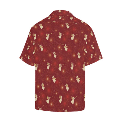 Angel Pattern Print Design 07 Men's Hawaiian Shirt