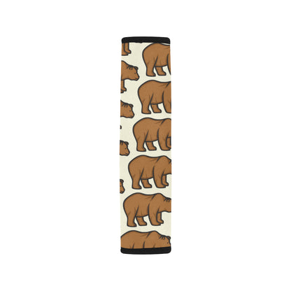 Bear Pattern Print Design BE05 Car Seat Belt Cover